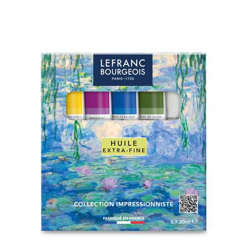 Set de pinturas al óleo Impresionista Lefranc Bourgeois 