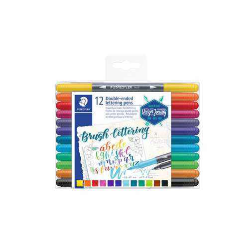 Set de rotuladores de lettering de doble punta Staedtler® 