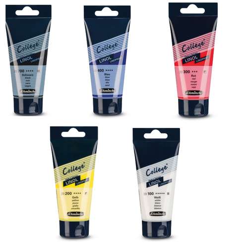 Set tinta para linograbado Schmincke 