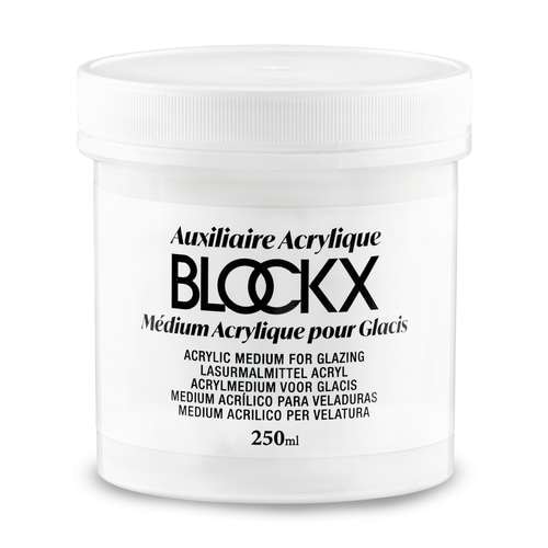 Medium acrílico para veladuras Blockx 