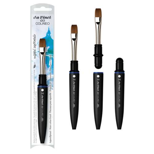 Pincel Go Colineo punta plana serie 8822 Da Vinci 
