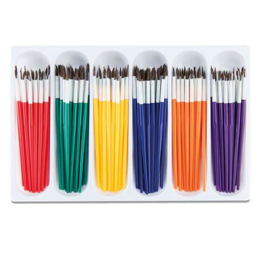 Caja de 144 pinceles redondos de pelo natural Royal Langnickel 