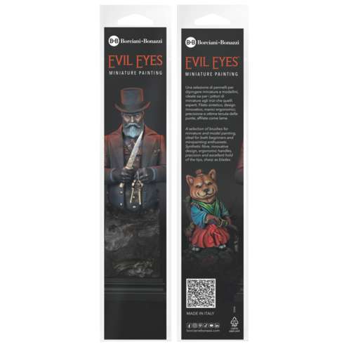 Pinceles para miniaturas Evil Eyes Borciani e Bonazzi (4)